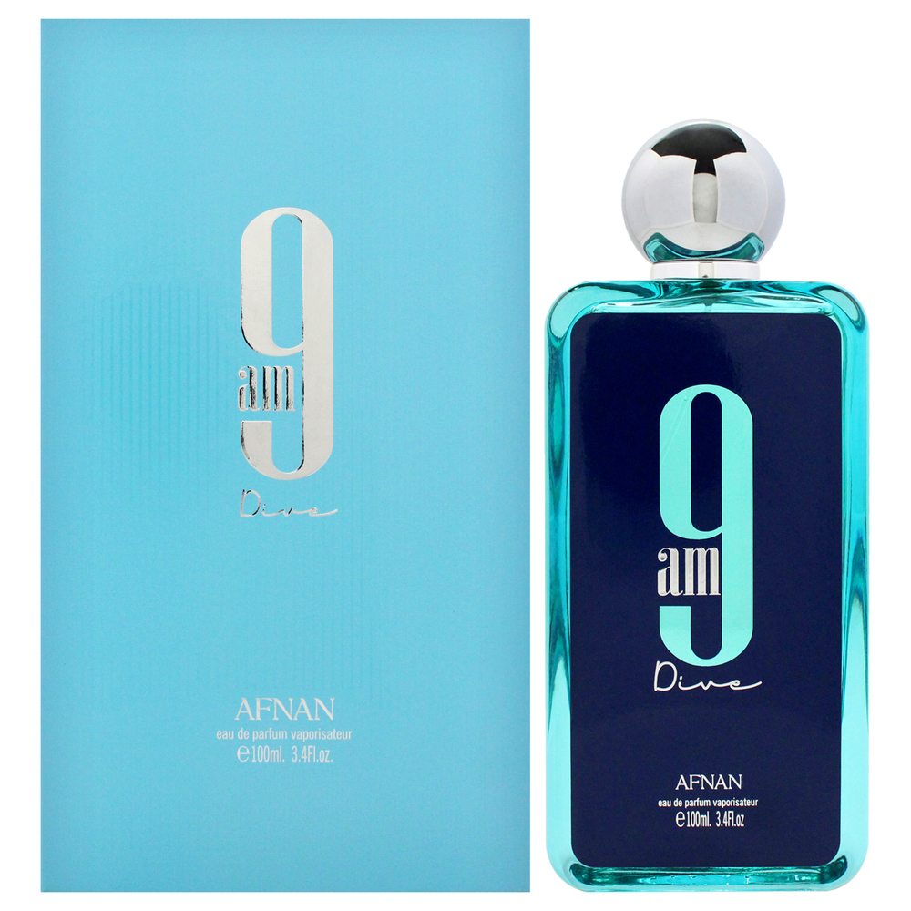 9 AM Dive by Afnan for Unisex - 3.4 oz EDP Spray